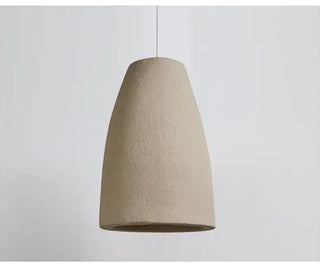 Wabi-Sabi Travertine Pendant Chandelier – E27 LED Cord Light in White &amp; Beige