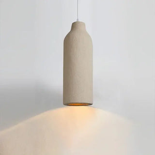 Wabi-Sabi Travertine Pendant Chandelier – E27 LED Cord Light in White &amp; Beige
