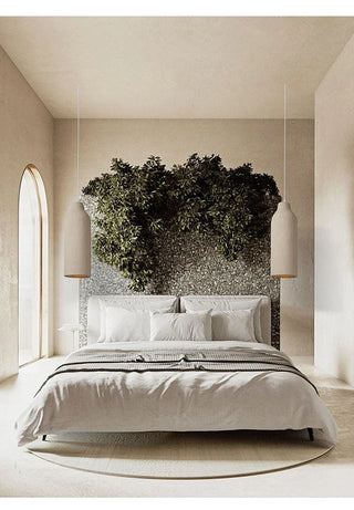 Wabi-Sabi Travertine Pendant Chandelier – E27 LED Cord Light in White &amp; Beige