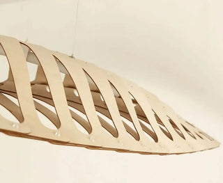 Wabi Sabi Wood Art Fish Bone Pendant Chandelier-Kitchen Island