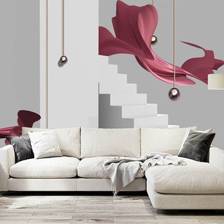Walk the Stairs Wallpaper: Elevate Your Space-Marble Design Wallpaper