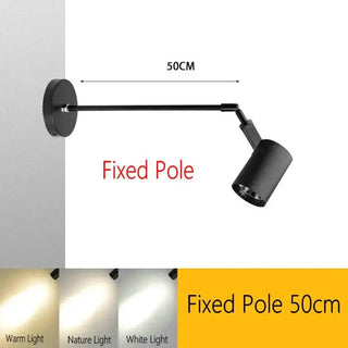 Wall Art LED Long Arm Extendable Telescopic Wall Light-Wall Lights