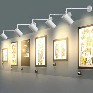 Wall Art LED Long Arm Extendable Telescopic Wall Light-Wall Lights