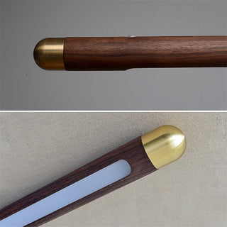 Walnut Hanging Light: Unique and Stylish Lighting Solution-Kitchen Island