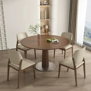 Walnut Wood Comfort Dining Chairs