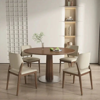 Walnut Wood Comfort Dining Chairs