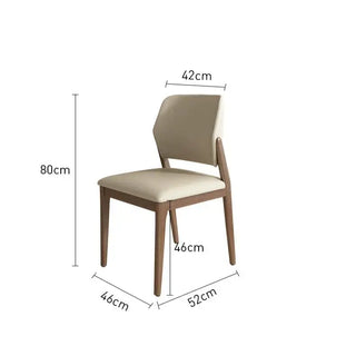 Walnut Wood Comfort Dining Chairs