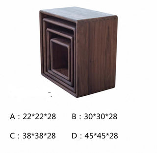 Walnut Wood Wall Hanging Shelves – Pure Solid Walnut in Multiple Sizes