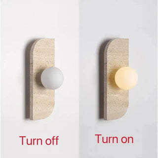 Wasabi Wall Sconce Light – Bedside Ceramic Shade Light-Wall Lights