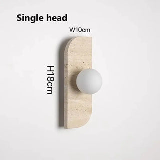 Wasabi Wall Sconce Light – Bedside Ceramic Shade Light-Wall Lights