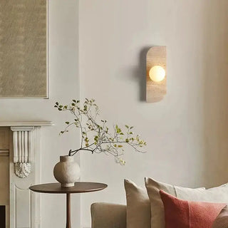 Wasabi Wall Sconce Light – Bedside Ceramic Shade Light-Wall Lights