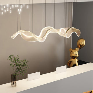 Wave LED Hanging Light for Dining and Kitchen Island-Kitchen Island