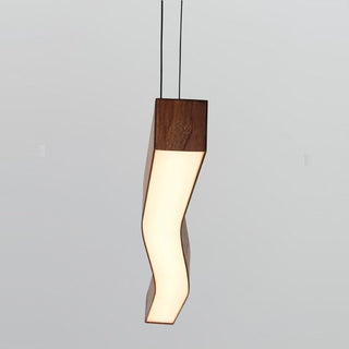 Wave Light: Wooden Wave Bar Hanging Light for Kitchen-Kitchen Island