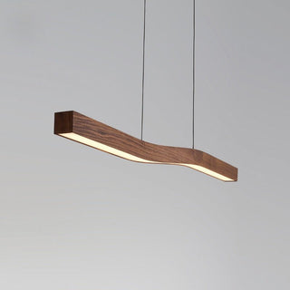 Wave Light: Wooden Wave Bar Hanging Light for Kitchen-Kitchen Island