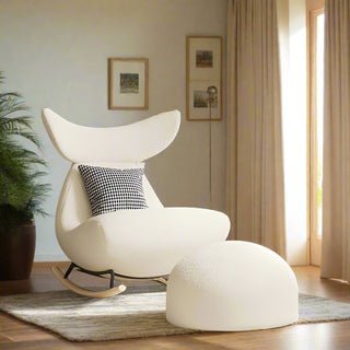 Whale Sofa Rocking Chair - Ideal Seating for Relaxation-Recliners