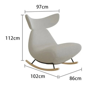 Whale Sofa Rocking Chair - Ideal Seating for Relaxation-Recliners