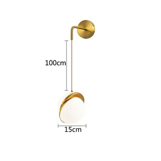 White Glass Ball Bubble LED Pendant Lights - Modern Style-Pendant Lights