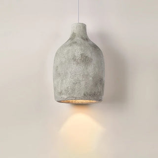 Wind Pendant Lustre Lighting – Sculptural Resin LED Cord Light