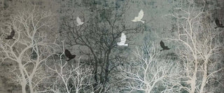 Winter Solitude - Forest Wallpaper Murals-Trees Wallpaper