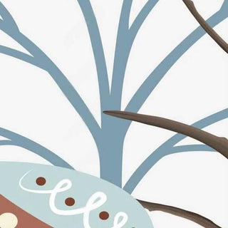 Winter Wonderland Wallpaper: Animal Party Atmosphere-Kids Room Wallpaper