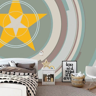 You Are a Star Nursery Wallpaper: Kids Room Wallpaper Mural-Kids Room Wallpaper