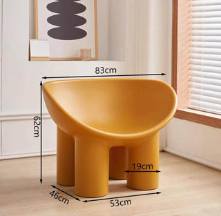 Elephant Form Designer Chair for Kids Room Nursery-Graffitiwallarts.com