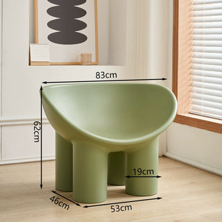 Elephant Form Designer Chair for Kids Room Nursery-Graffitiwallarts.com