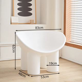 Elephant Form Designer Chair for Kids Room Nursery-Graffitiwallarts.com