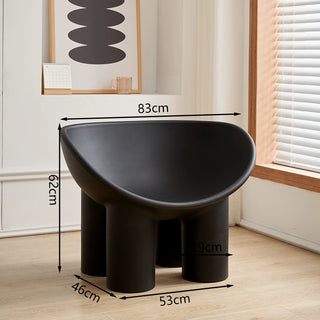 Elephant Form Designer Chair for Kids Room Nursery-Graffitiwallarts.com