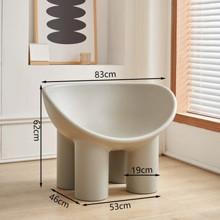 Elephant Form Designer Chair for Kids Room Nursery-Graffitiwallarts.com