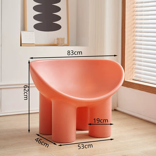 Elephant Form Designer Chair for Kids Room Nursery-Graffitiwallarts.com