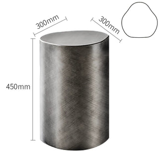 Italian Minimalist Wabi-Sabi Side Table – Designer Corner Table-GraffitiWallArts.com