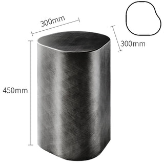 Italian Minimalist Wabi-Sabi Side Table – Designer Corner Table-GraffitiWallArts.com