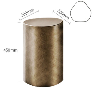 Italian Minimalist Wabi-Sabi Side Table – Designer Corner Table-GraffitiWallArts.com