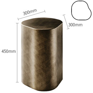 Italian Minimalist Wabi-Sabi Side Table – Designer Corner Table-GraffitiWallArts.com