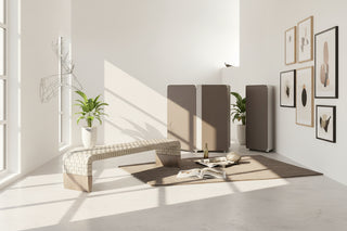 Italian Minimalist Woven Saddle Leather Bench – 2