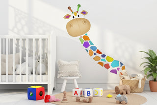 Kids Height Chart Wall Stickers in Cartoon Designs