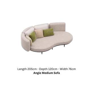 Luna Curve Luxury Modular Outdoor Sofa Set – Garden & Patio Lounge Collection - GraffitiWallArts.com