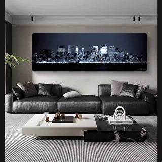 Luxury Famous Buildings Digital Wall Clock – Decorative Timepiece-GraffitiWallArts.com