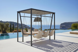 Luxury Outdoor Swing Dining Set