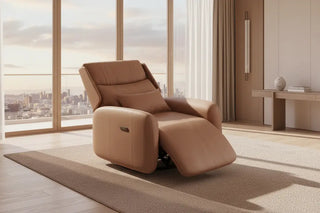 Marthy Electric Leather Recliner Chair - Graffitiwallarts.com