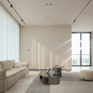 Minimalist Marble Coffee Table – Living Room Center Table - GraffitiWallArts.com