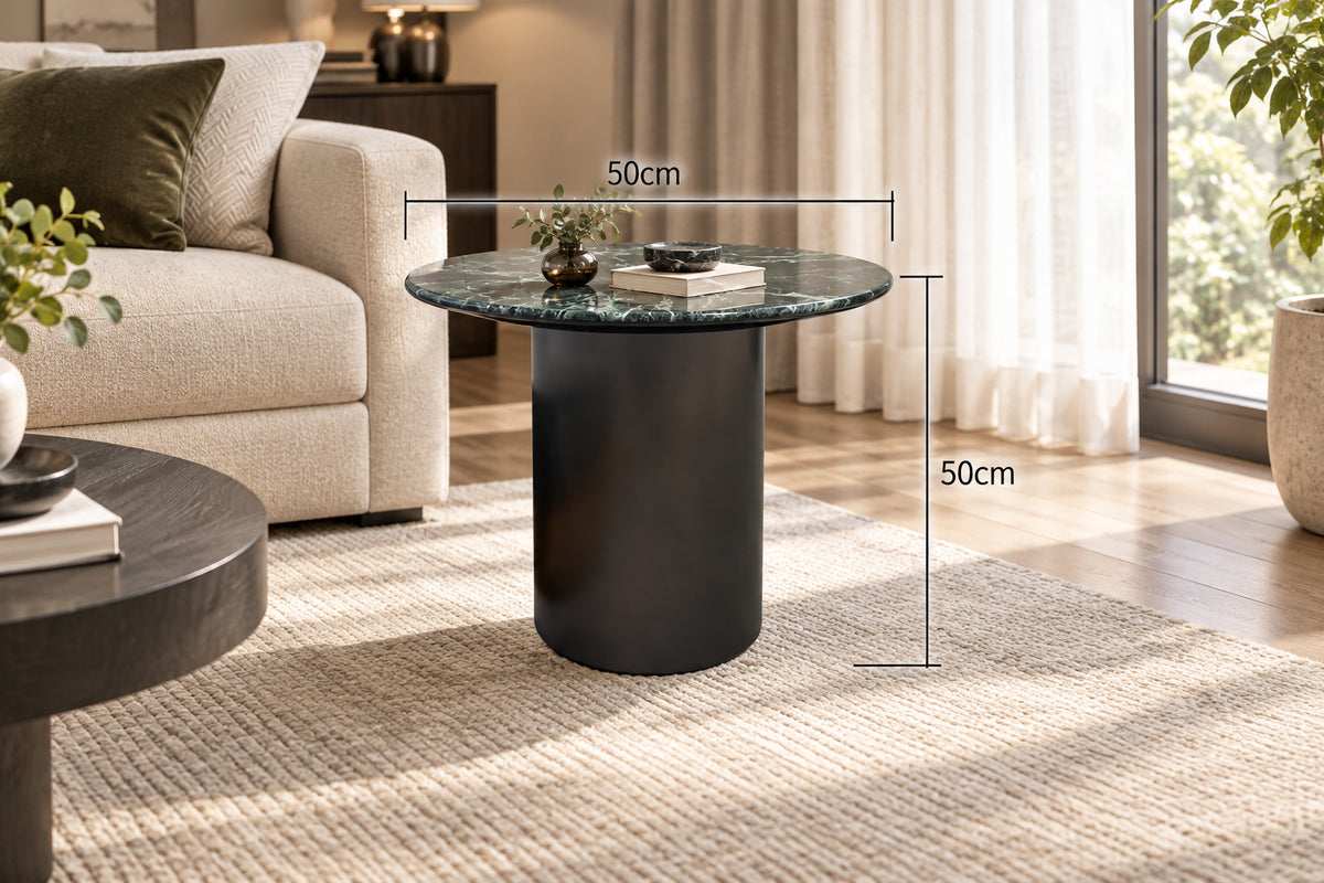 dekoration home Deko – Hamptons Runder Esstisch ELEGANCIA 100cm