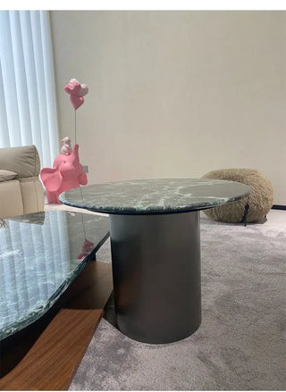 Minimalist Marble Coffee Table – Living Room Center Table - GraffitiWallArts.com
