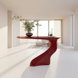 Modern Artistic Entryway Console Table – Fiberglass Console-Graffitiwallarts.com
