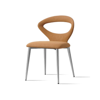 Nappa Leather Full Coverage Dining Chairs – Modern Luxury Comfort-Graffitiwallarts.com