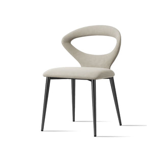 Nappa Leather Full Coverage Dining Chairs – Modern Luxury Comfort-Graffitiwallarts.com