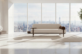 Nordic Fabric Sofa – 3