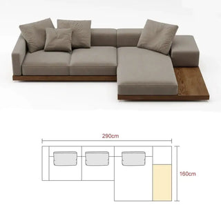 Divano modulare lounge Cloud da pavimento accent