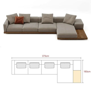 Divano modulare lounge Cloud da pavimento accent